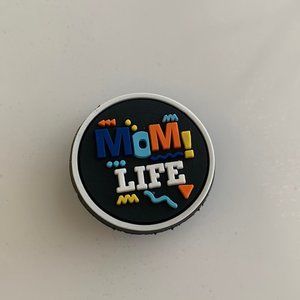 Mom Life croc charm